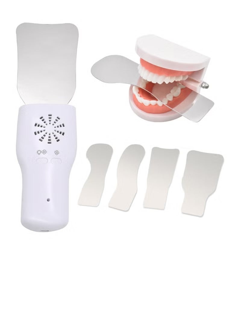 Dental Mouth Mirror Occlusal Reflector Mirror, 5 Pcs Fog-Free Intraoral Photography Mirror, 2 Sided Dental Plated Glass Intraoral Photo Reflector Mirrors Oral Inspection Kit for Clinic Dentist - Image 5